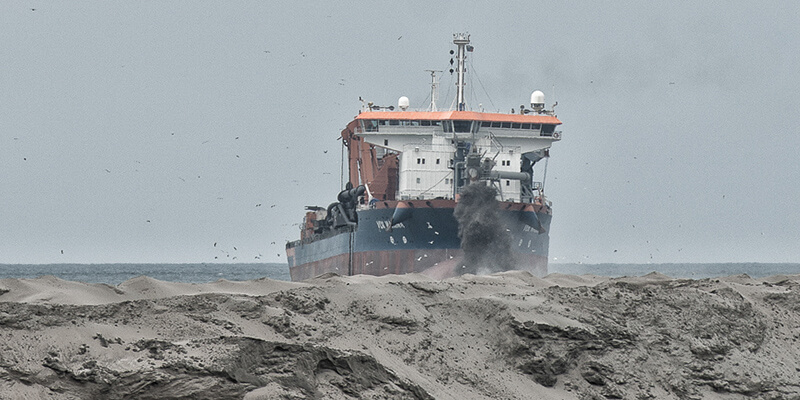 Creating land